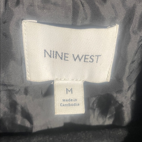 Nine West faux leather moto jacket NWOT - Picture 2 of 5